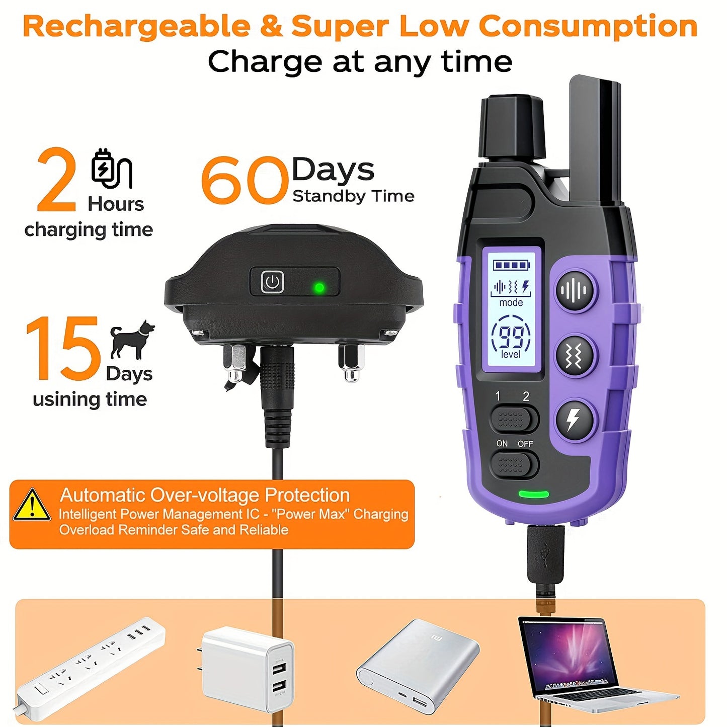3300Ft Dog Training Collars With Remote