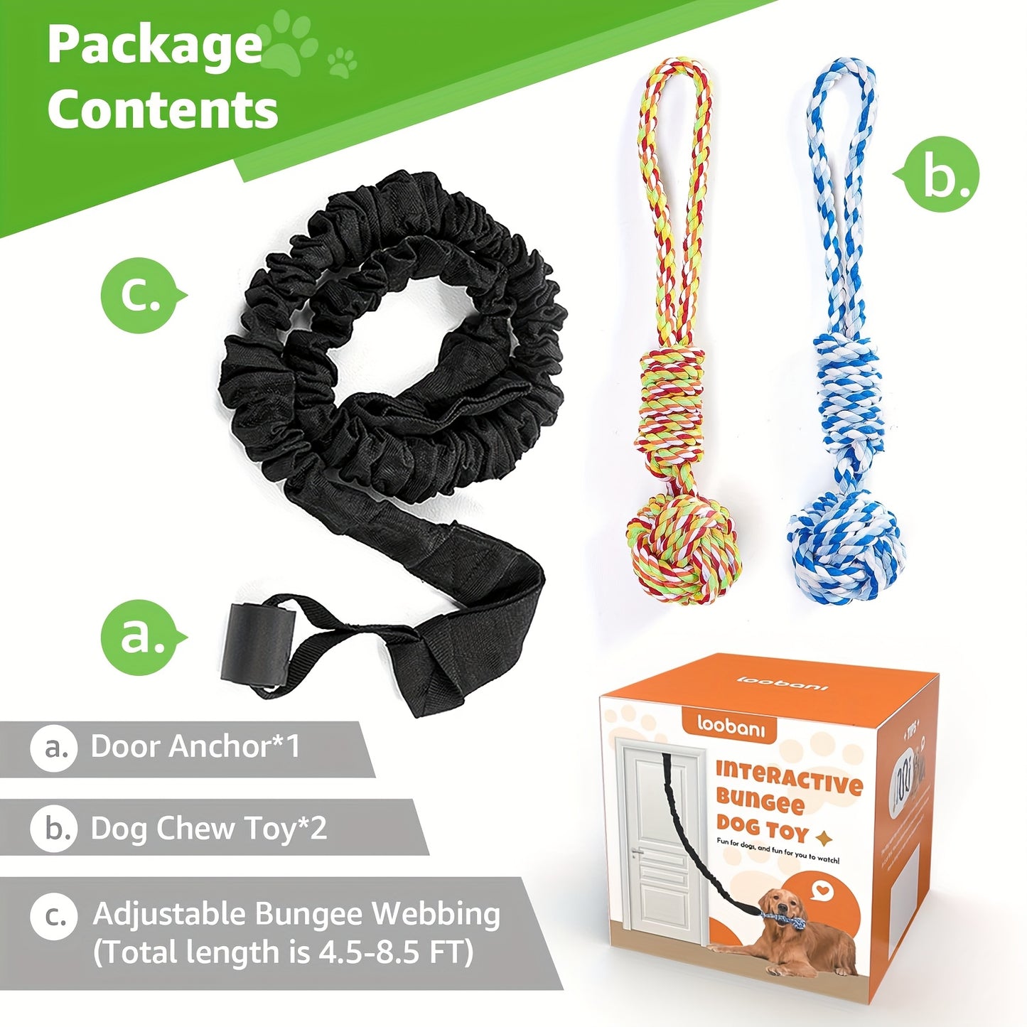 Interactive Rope Toy Tug Of War