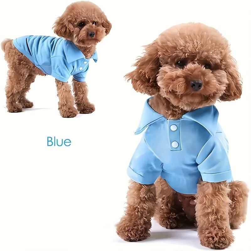 Collared Polo T-Shirts For Dogs