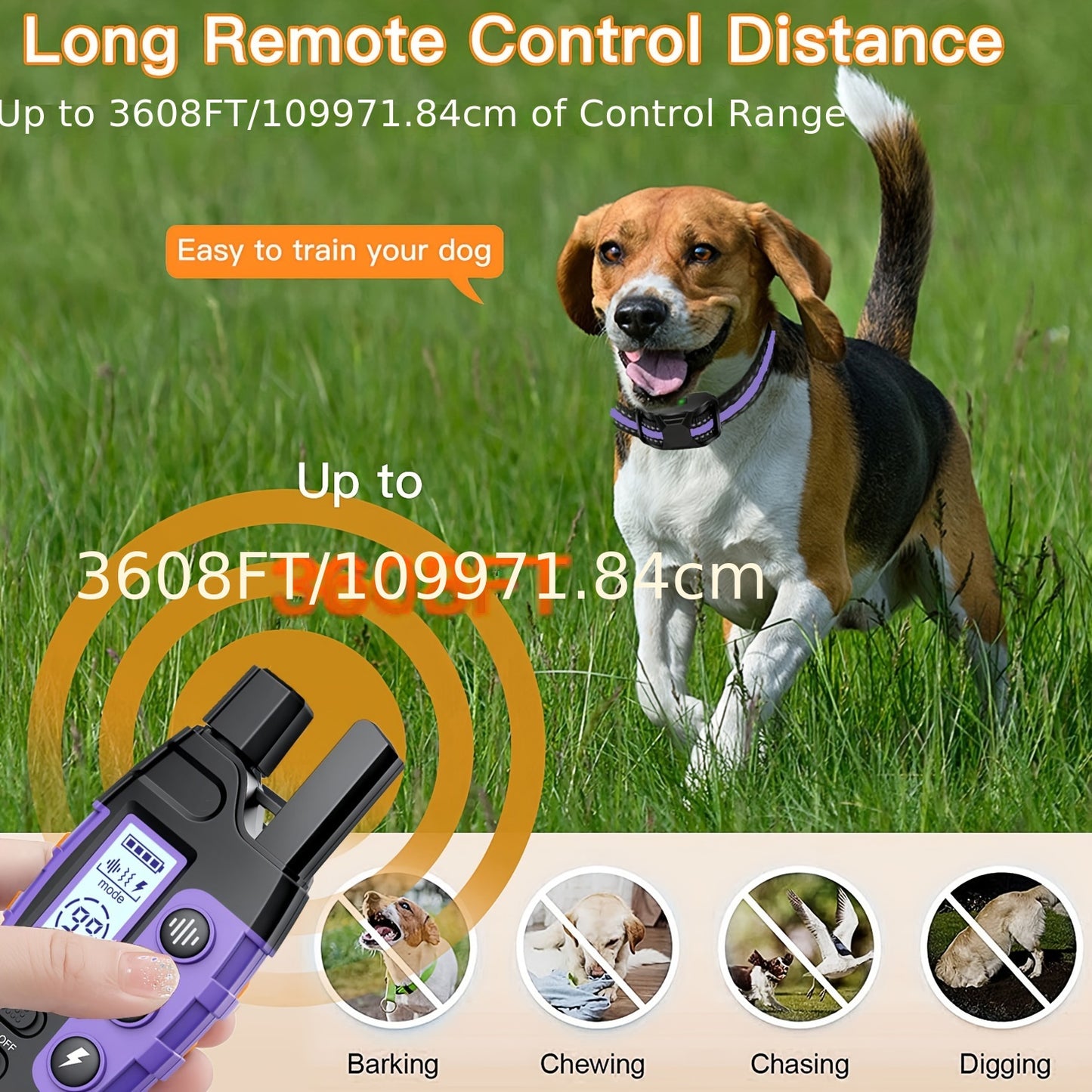 3300Ft Dog Training Collars With Remote