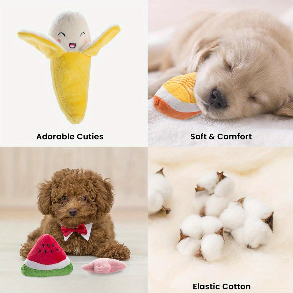 13pcs Plush Toy Fruit Pattern