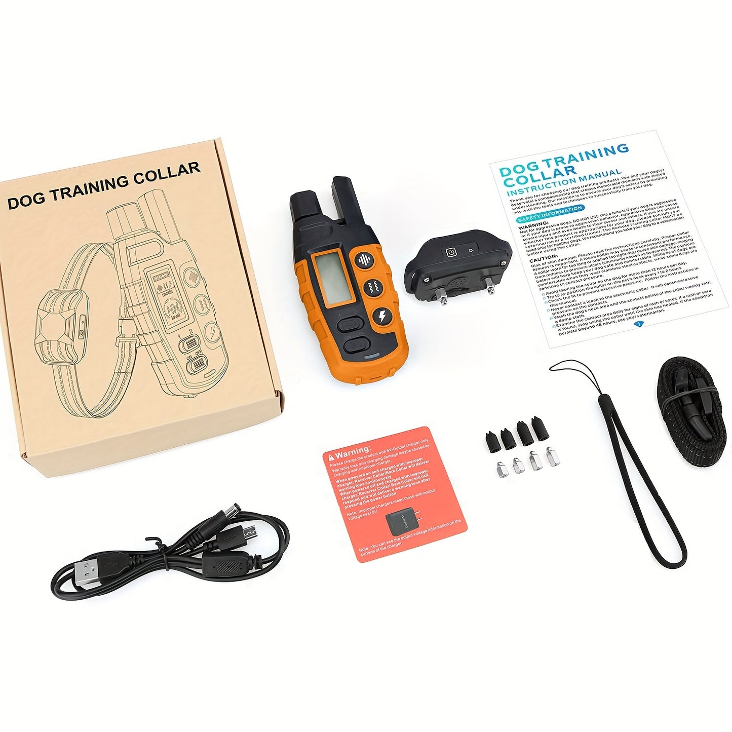 3300Ft Waterproof Electric Training Collar