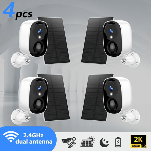 Solar CCTV Wireless Ip Pet Camera Indoor Outdoor