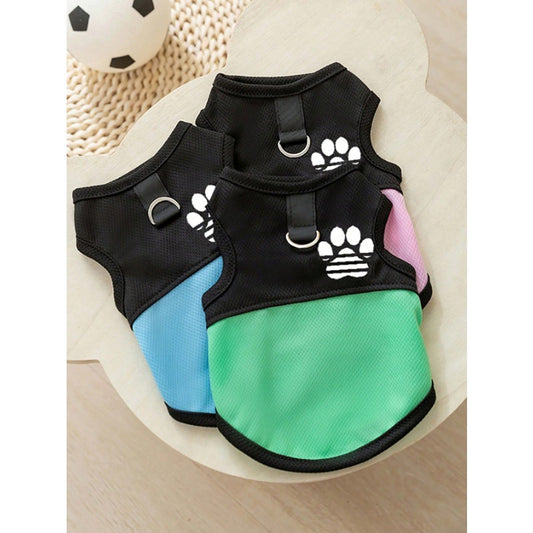 3pcs Summer Pet Mesh Vest