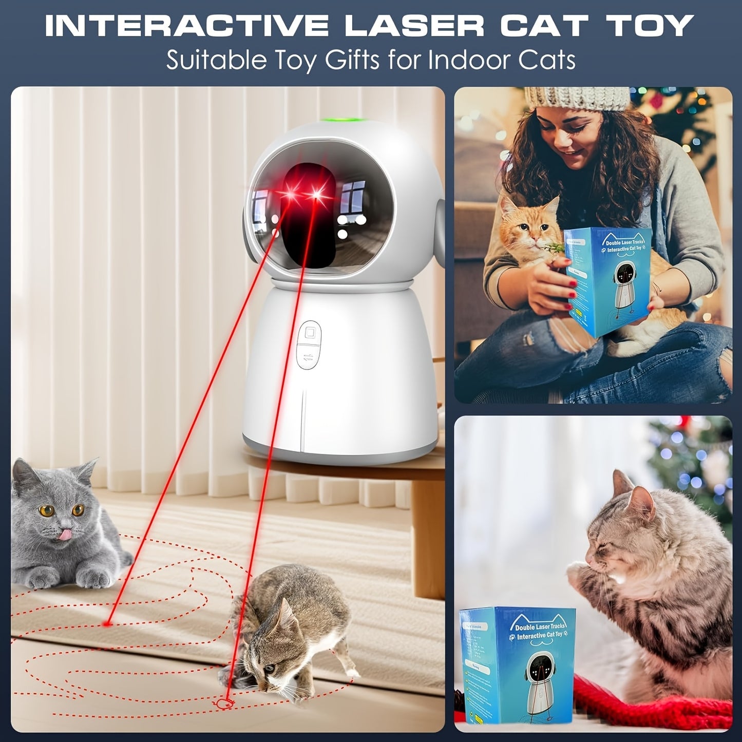Interactive Toy - Dual Laser Modes
