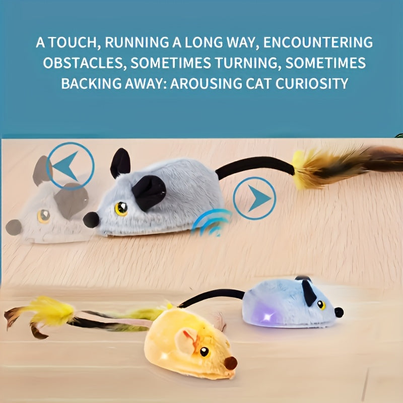 USB Interactive Plush Cat Toy