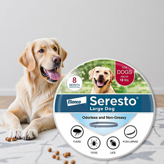Large Dog Flea & Tick Prevention Collar