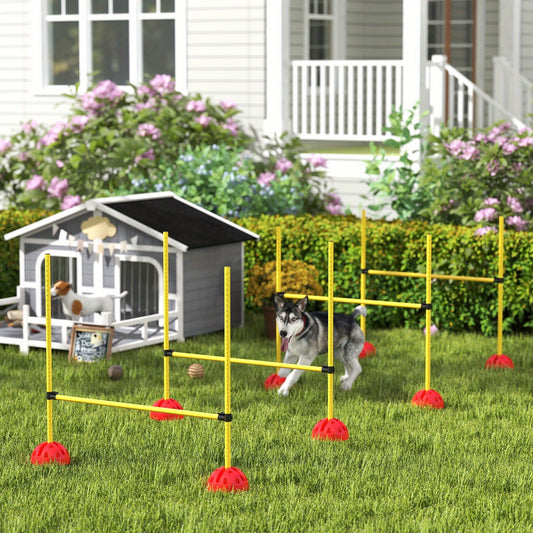 Dog Agility Jump Course w Bag