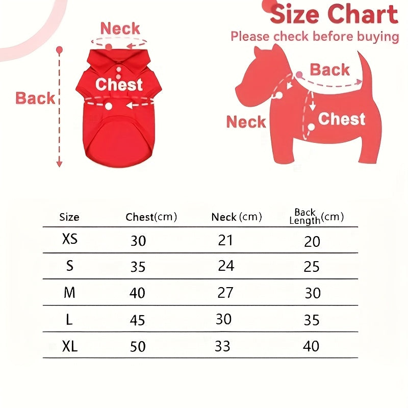 Collar Polo T-shirt For Dogs