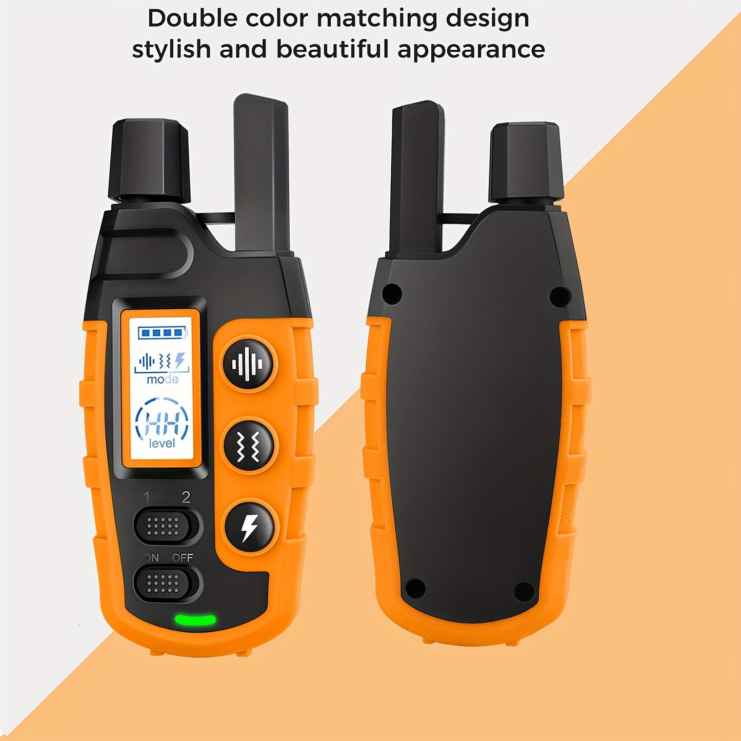 3300Ft Waterproof Electric Training Collar