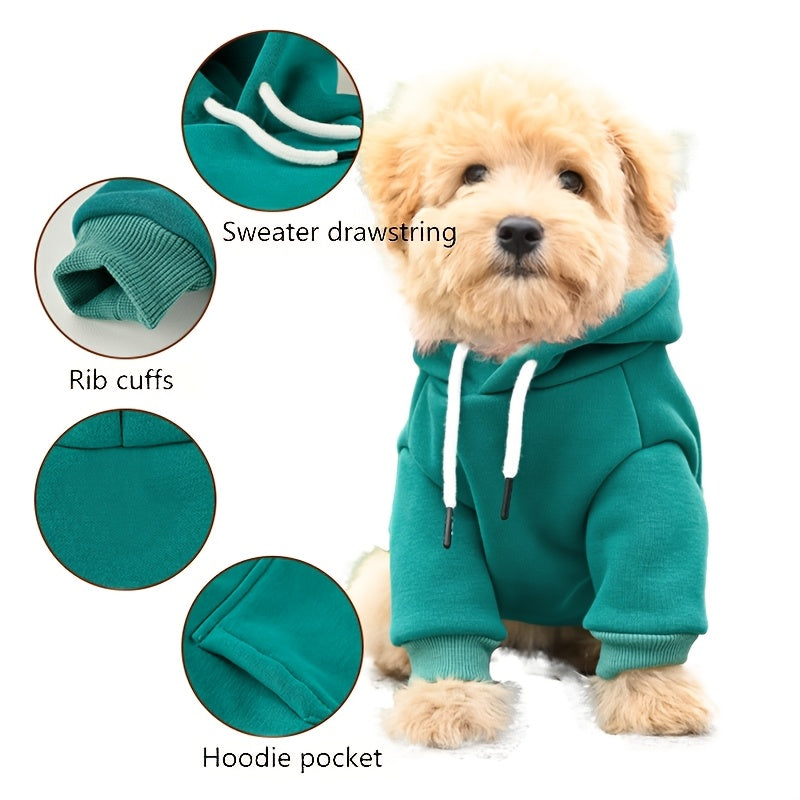 Dog Hoodie 100% Polyester Sweatshirt