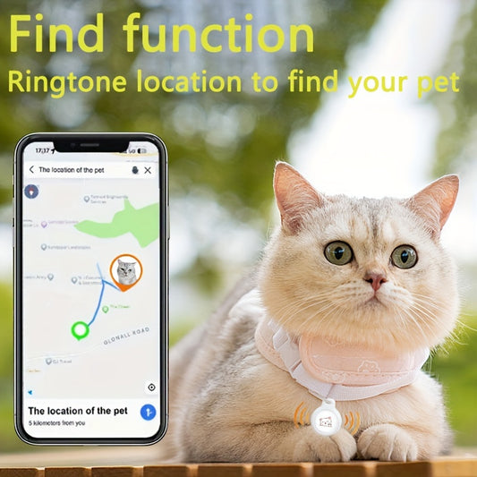 1pc Pet GPS Collar Tracker, Anti-Lost Locator