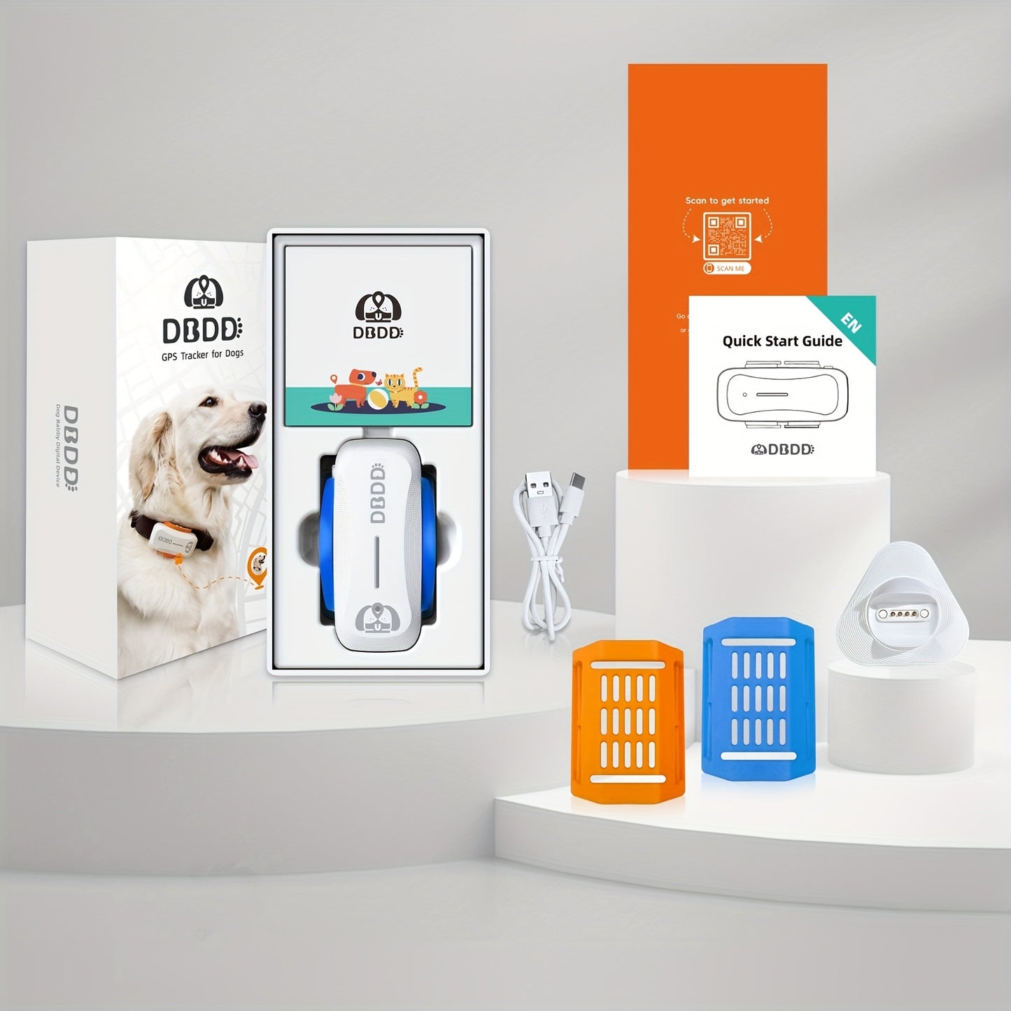 AI GPS Tracker for Dogs (30lbs+)