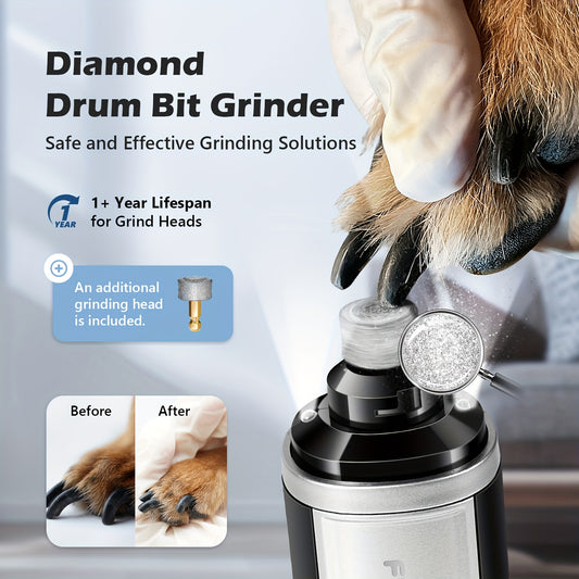 Pet Nail Trimmer Painless Paws Grooming & Smoothing