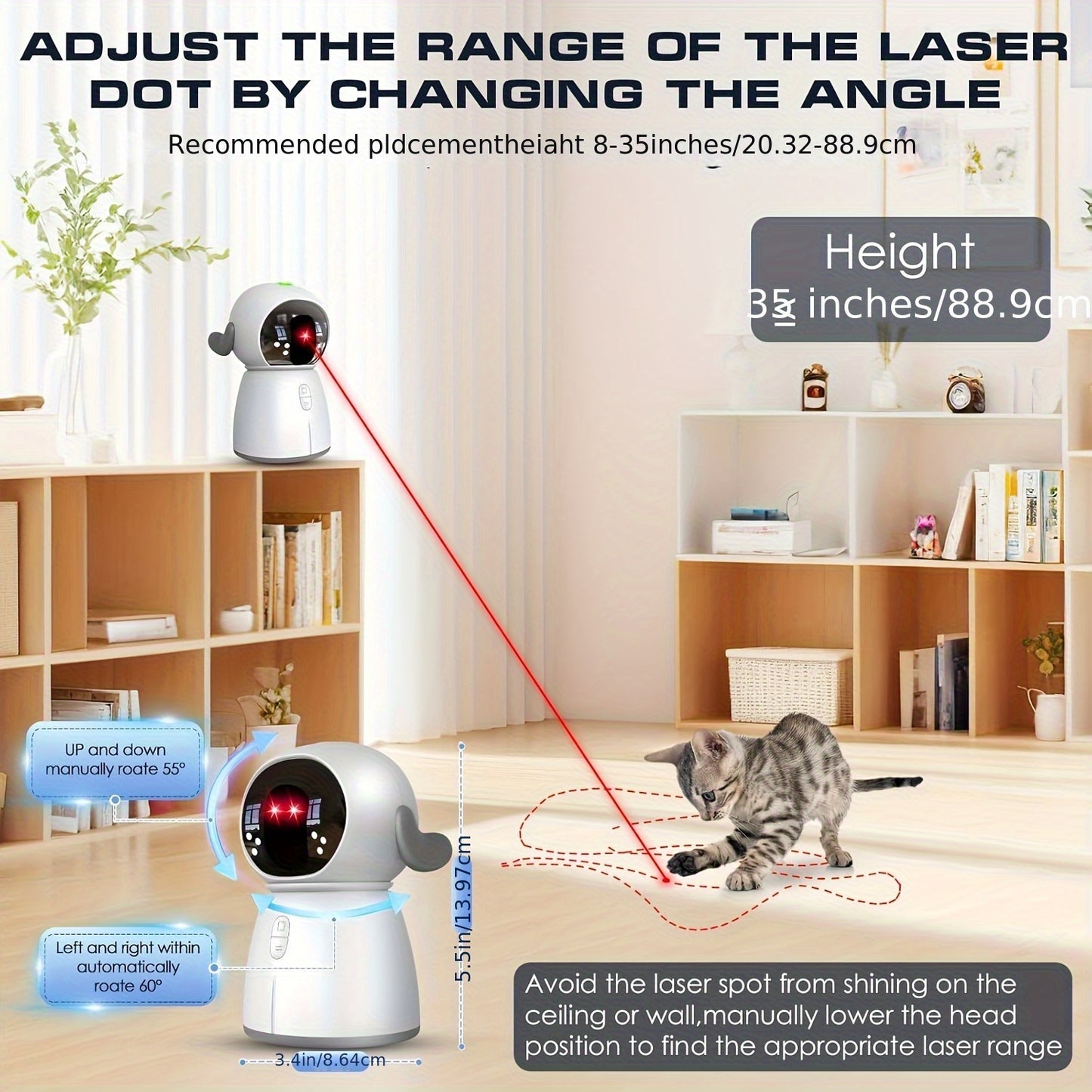 Interactive Toy - Dual Laser Modes