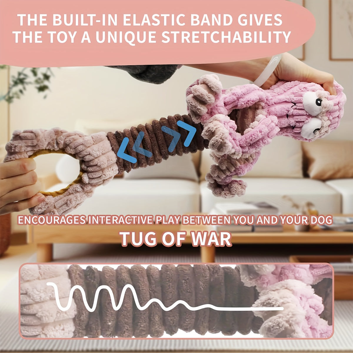 Interactive Tug Of War Toy
