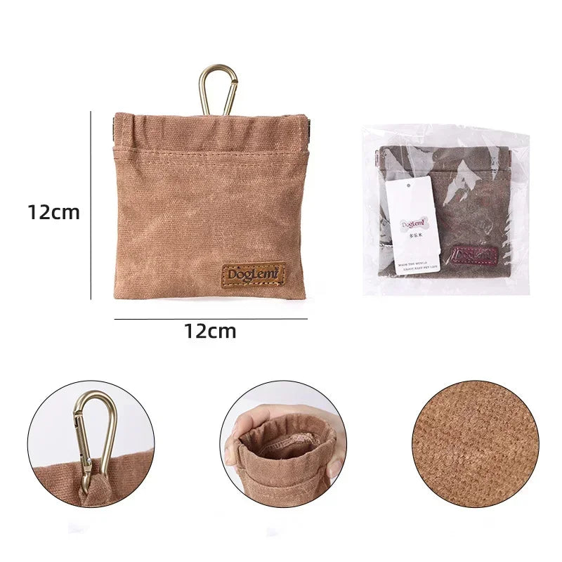 Hands Free Portable Dog Training, Waist Treat Bag