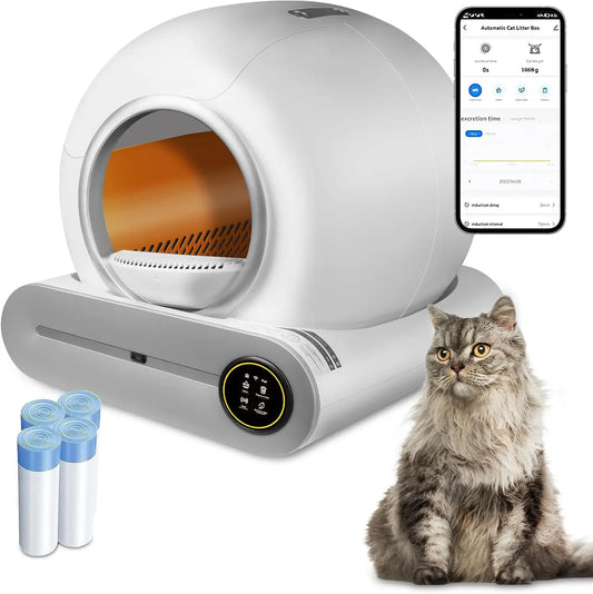 Self Cleaning Cat Litter for Multiple Cats