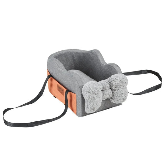 Center Console Dog Car Seat Booster for Small Dogs 8 lbs
