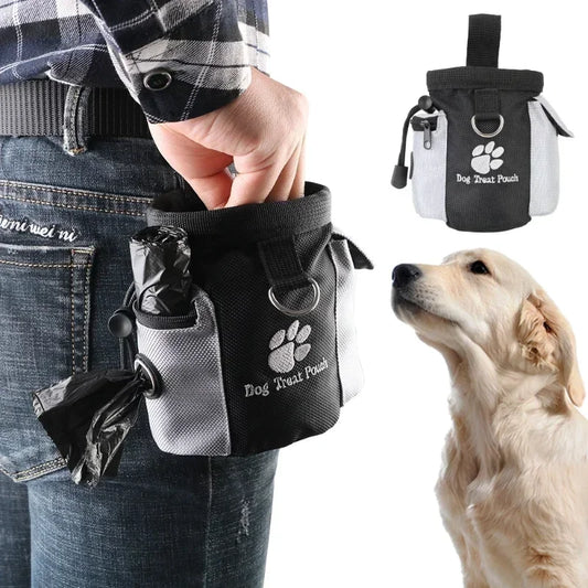 Portable Feeding/Training Outdoor Pet Dog Treat Pouch