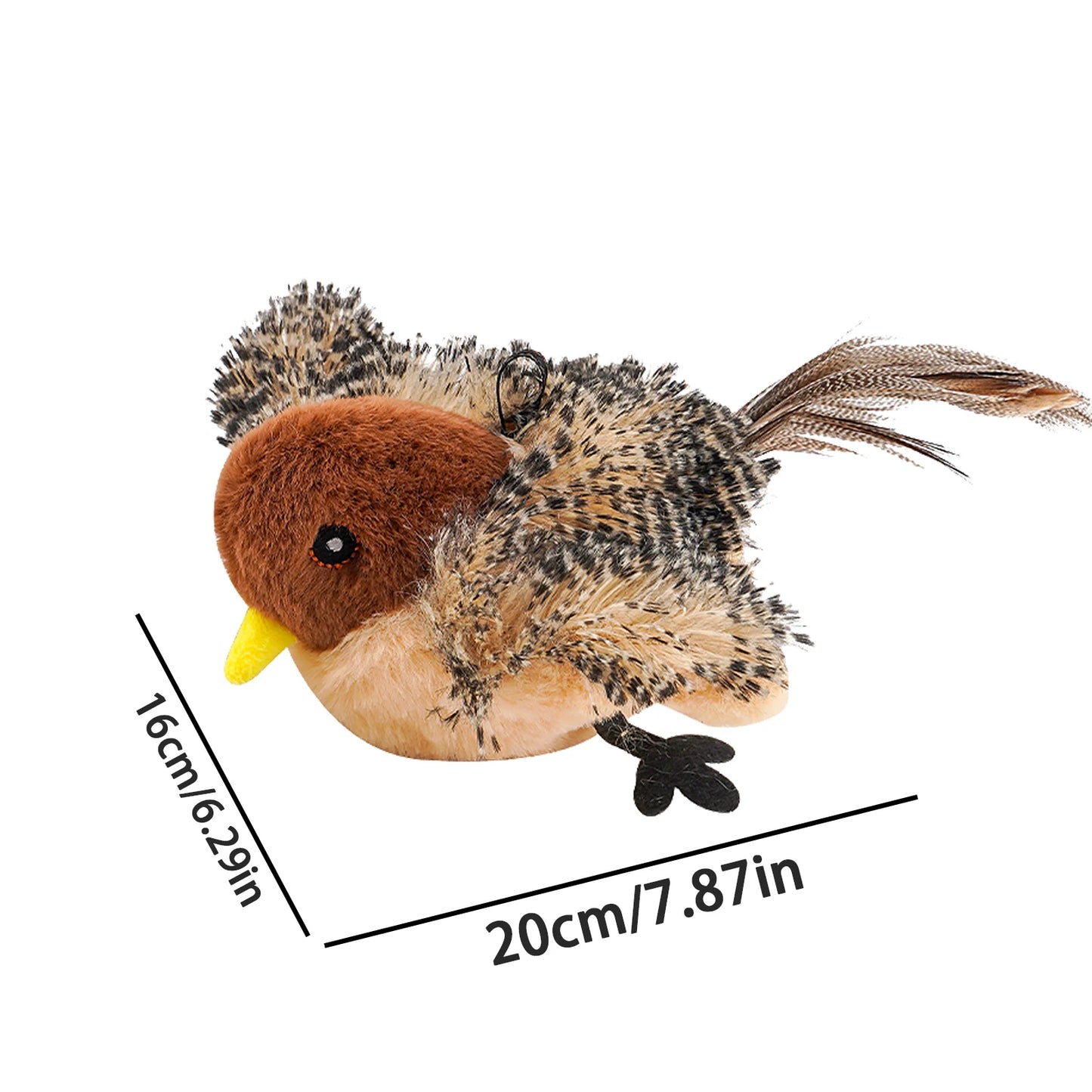 Remote Control Simulated Chirping Bird