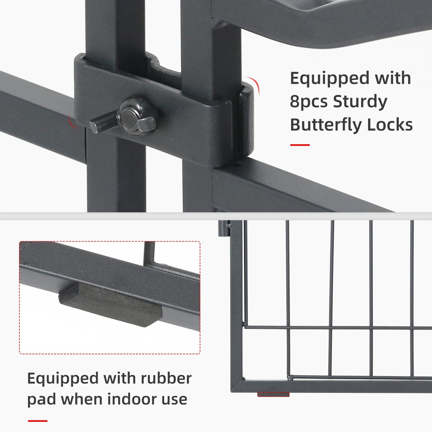 Heavy Duty Dog Indoor Outdoor Fence