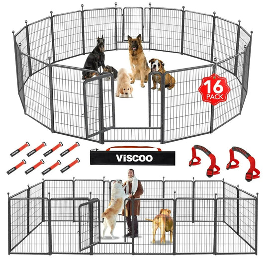 Dog Playpen Yard Exercise Pen for RV Camping