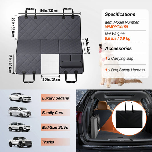 Back Seat Extender for Dogs