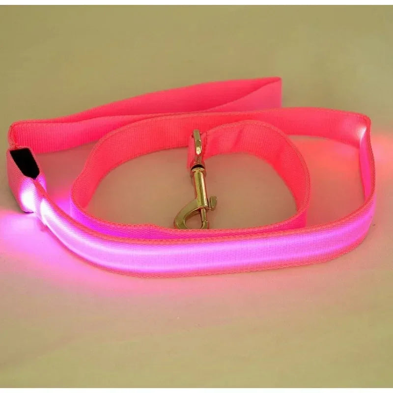 Flashing  LED Glowing Dog Leash