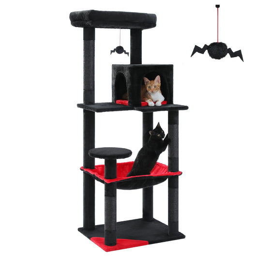 Gothic Cat Tree for Indoor Cats