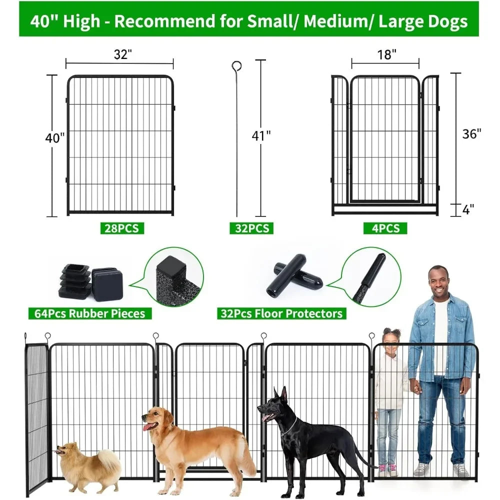 Portable RV Campground with Gates