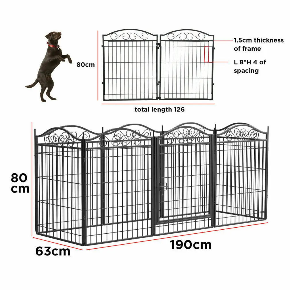 Heavy Duty Dog Indoor Outdoor Fence