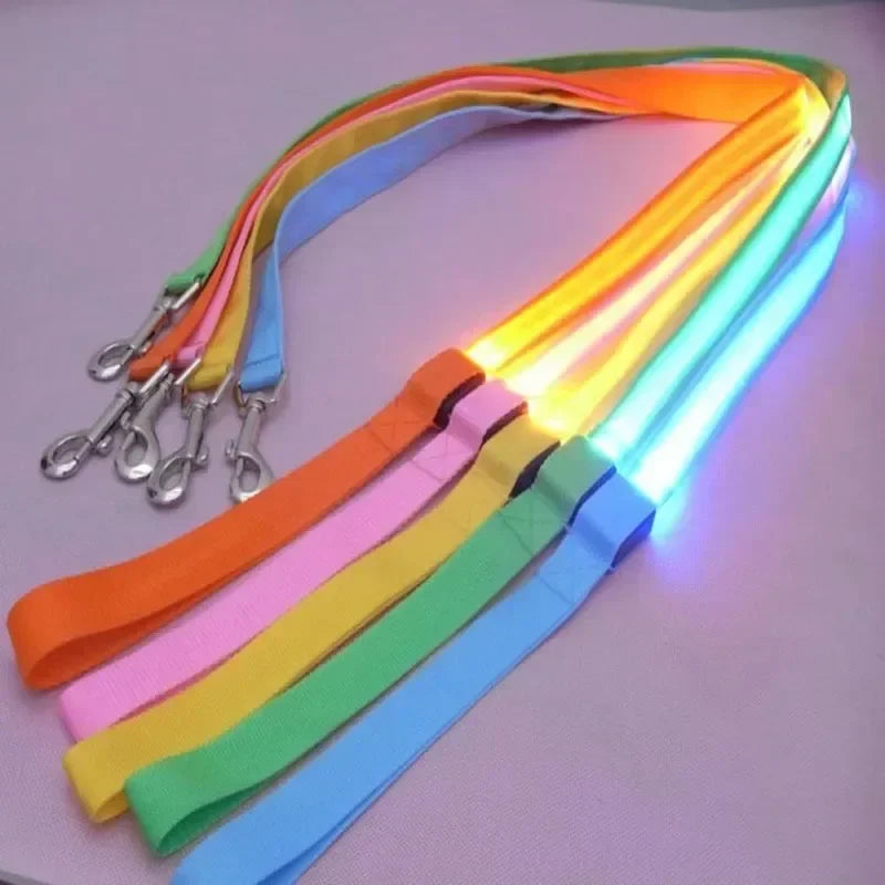 Flashing  LED Glowing Dog Leash