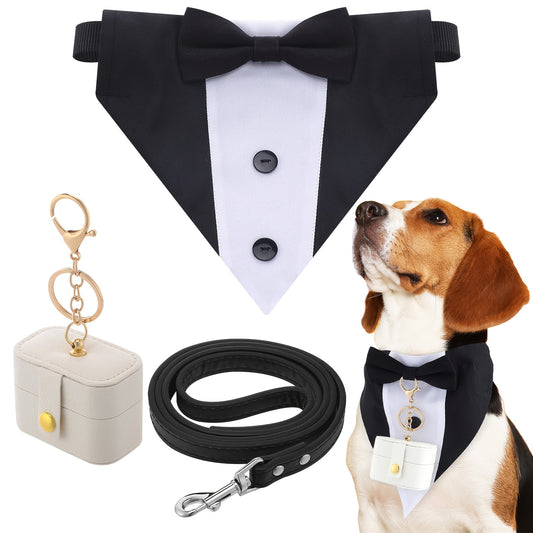 Tuxedo Attire Wedding Ring Bearer