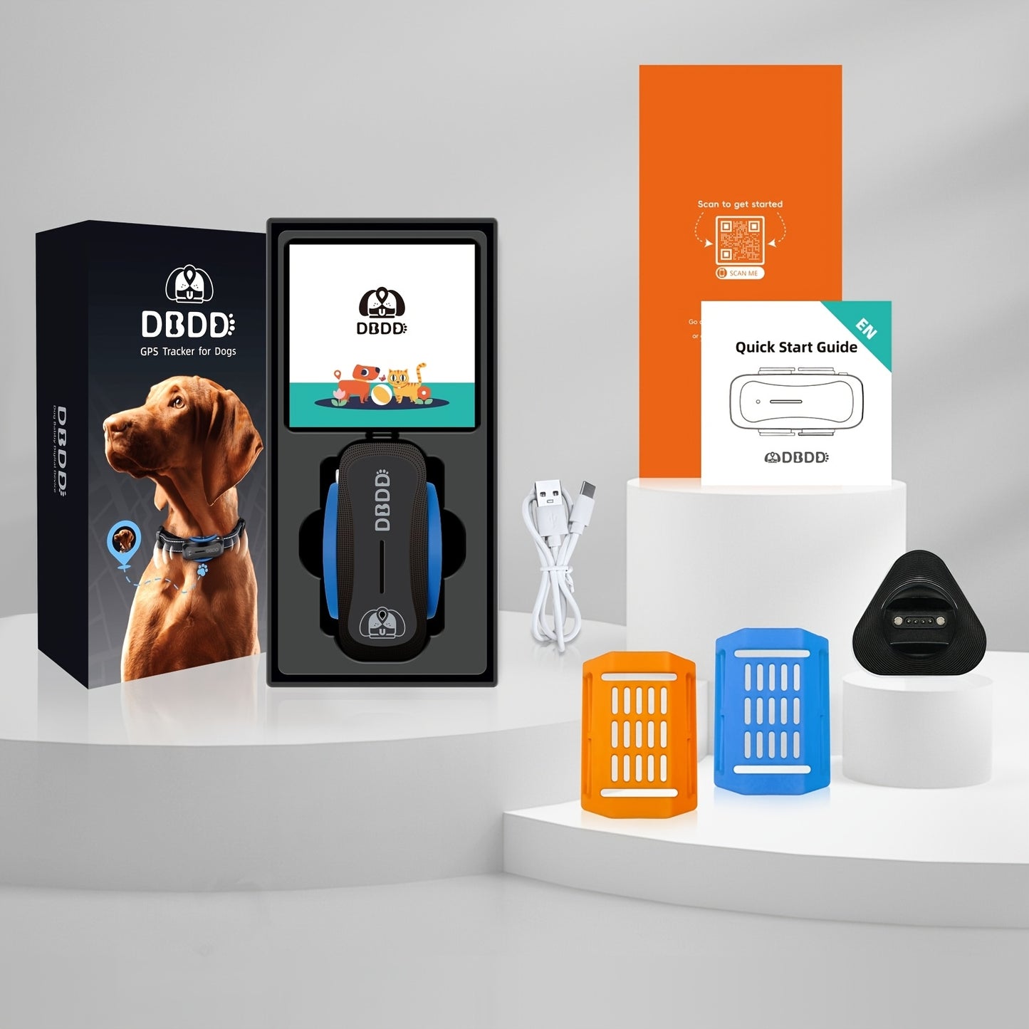 AI GPS Tracker for Dogs (30lbs+)