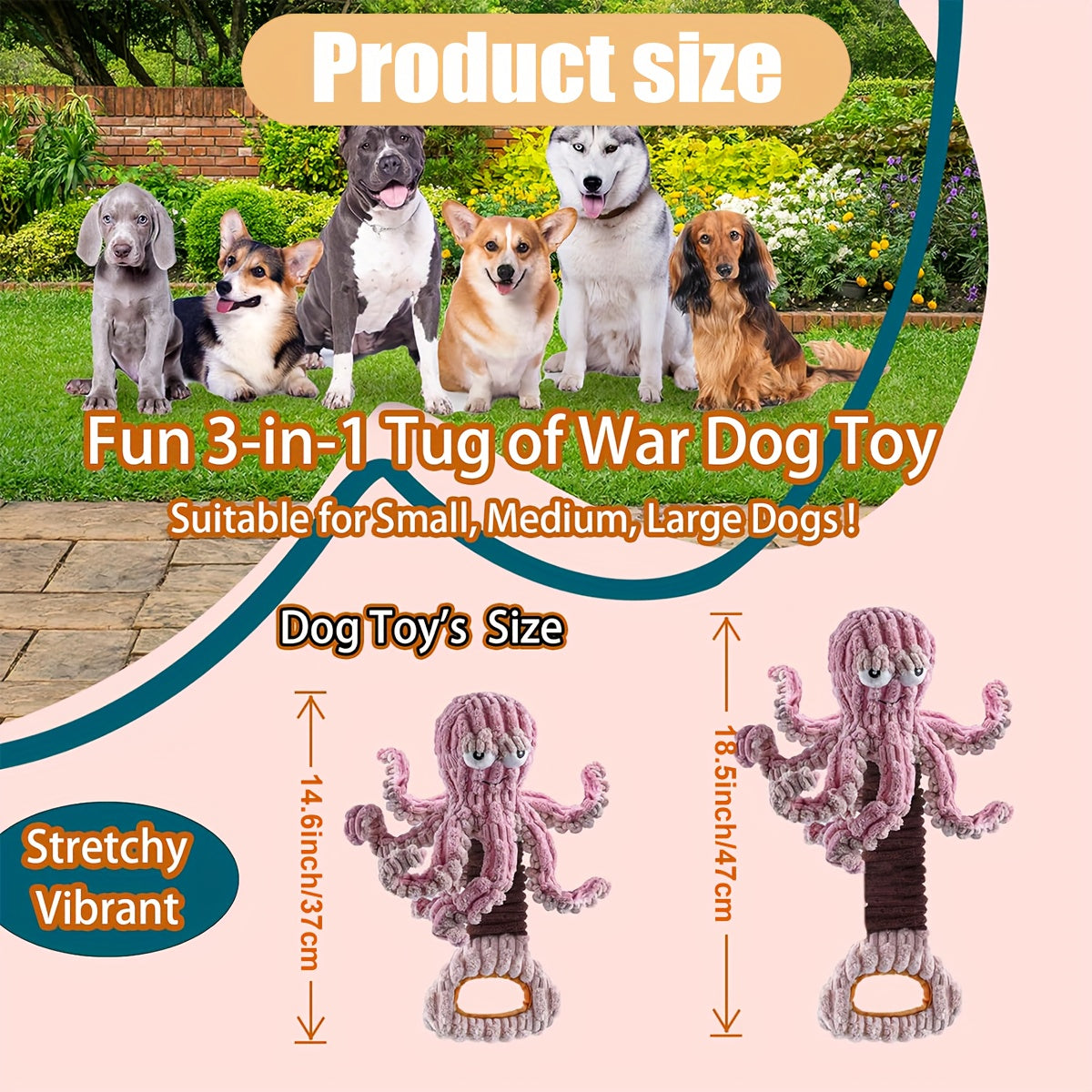 Interactive Tug Of War Toy