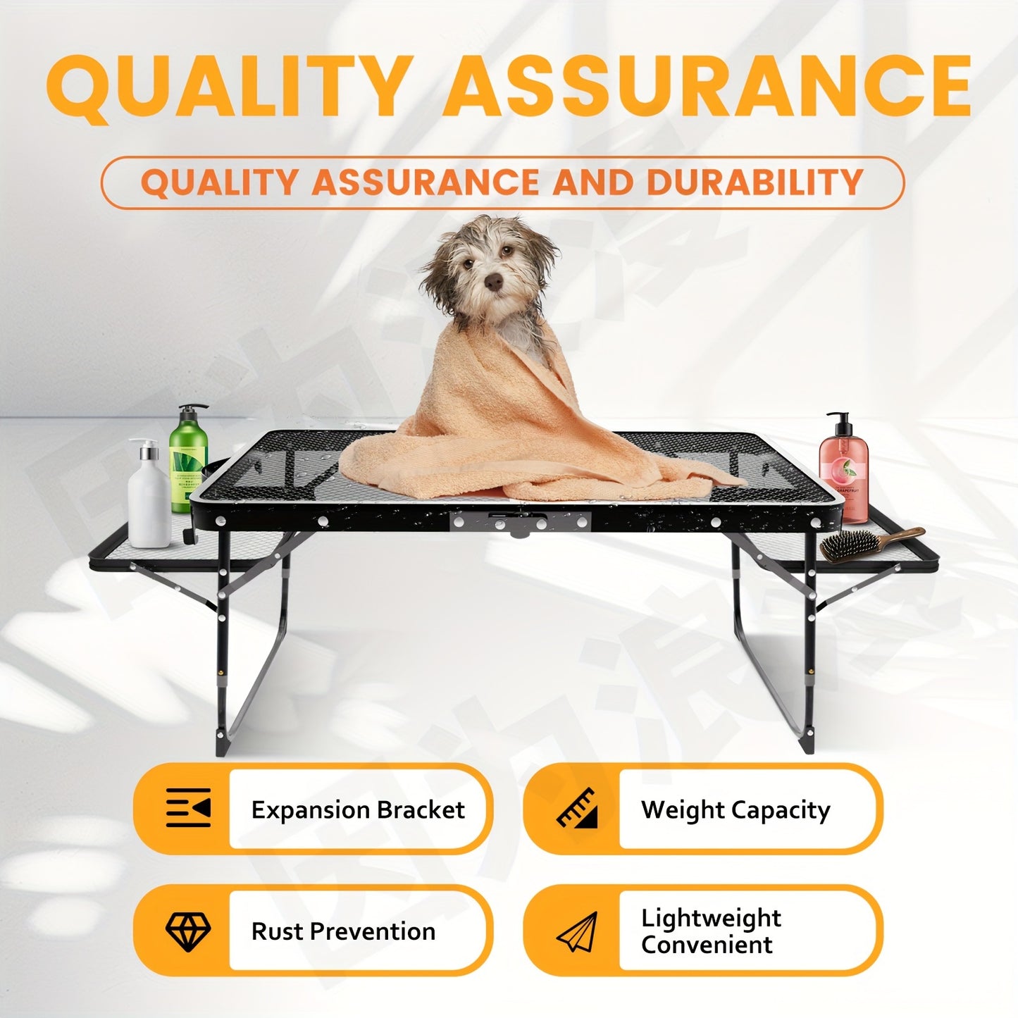 27 Inch Folding  Grooming Table