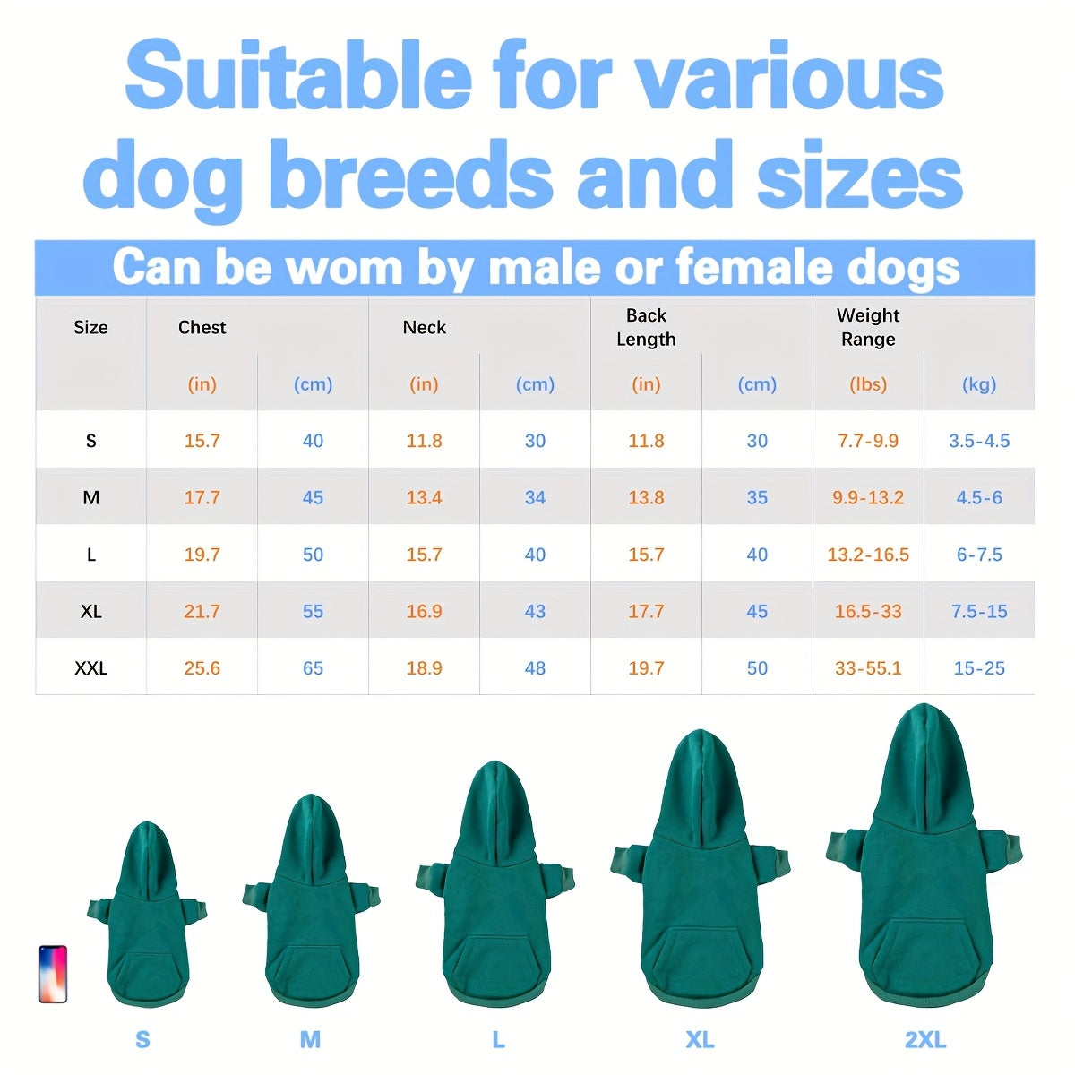 Dog Hoodie 100% Polyester Sweatshirt