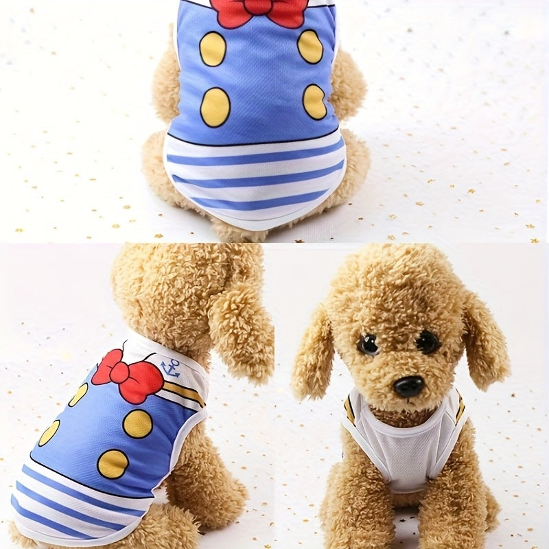 Pet Vest T - Shirts Cartoon Design