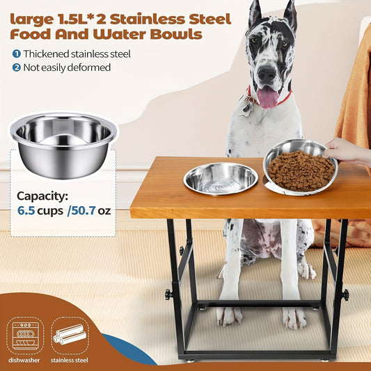 Elevated Bowls -Medium/Large Dogs