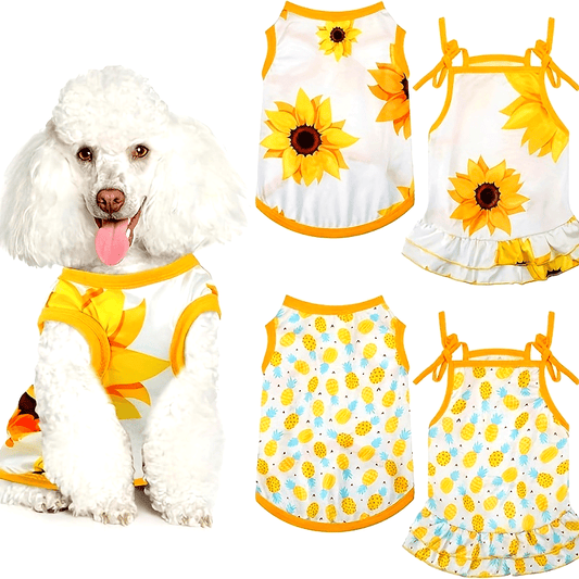 Lovely Fruit Flower Dog Dress